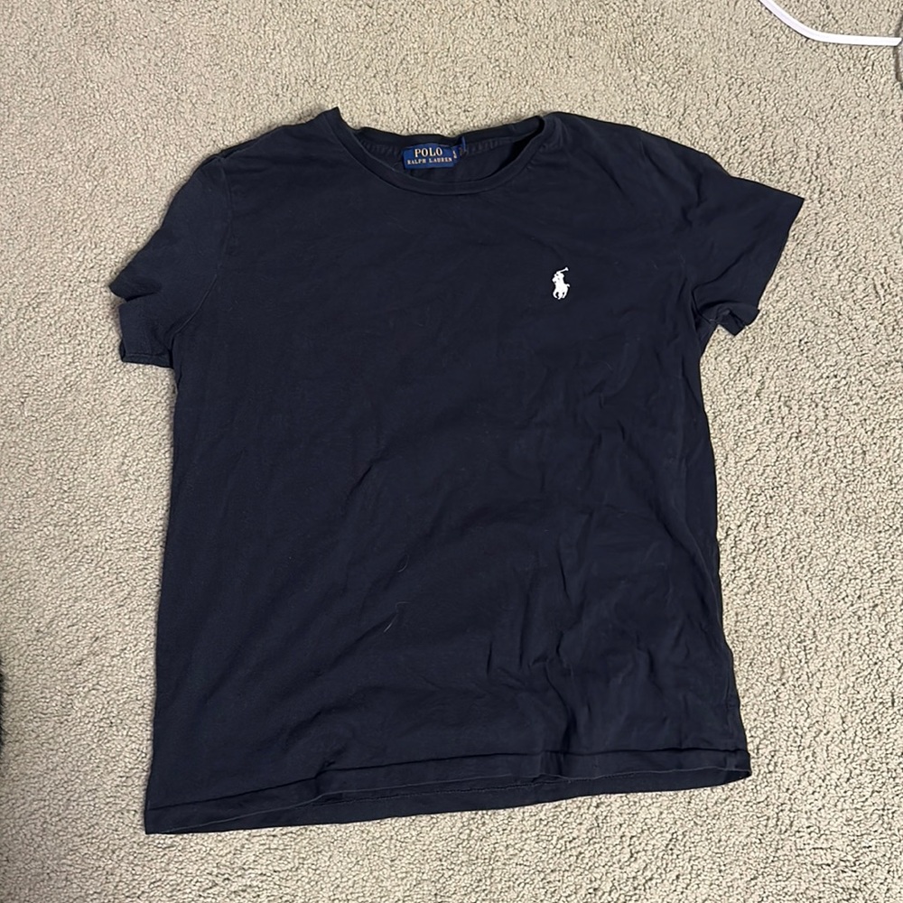 Kids L black Polo T-Shirt